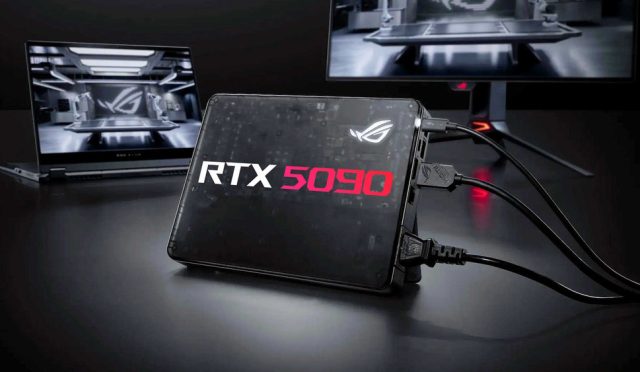 ASUS, ROG XG 2025 eGPU’yu Tanıttı: RTX 5090 ve Thunderbolt 5 ile Geliyor