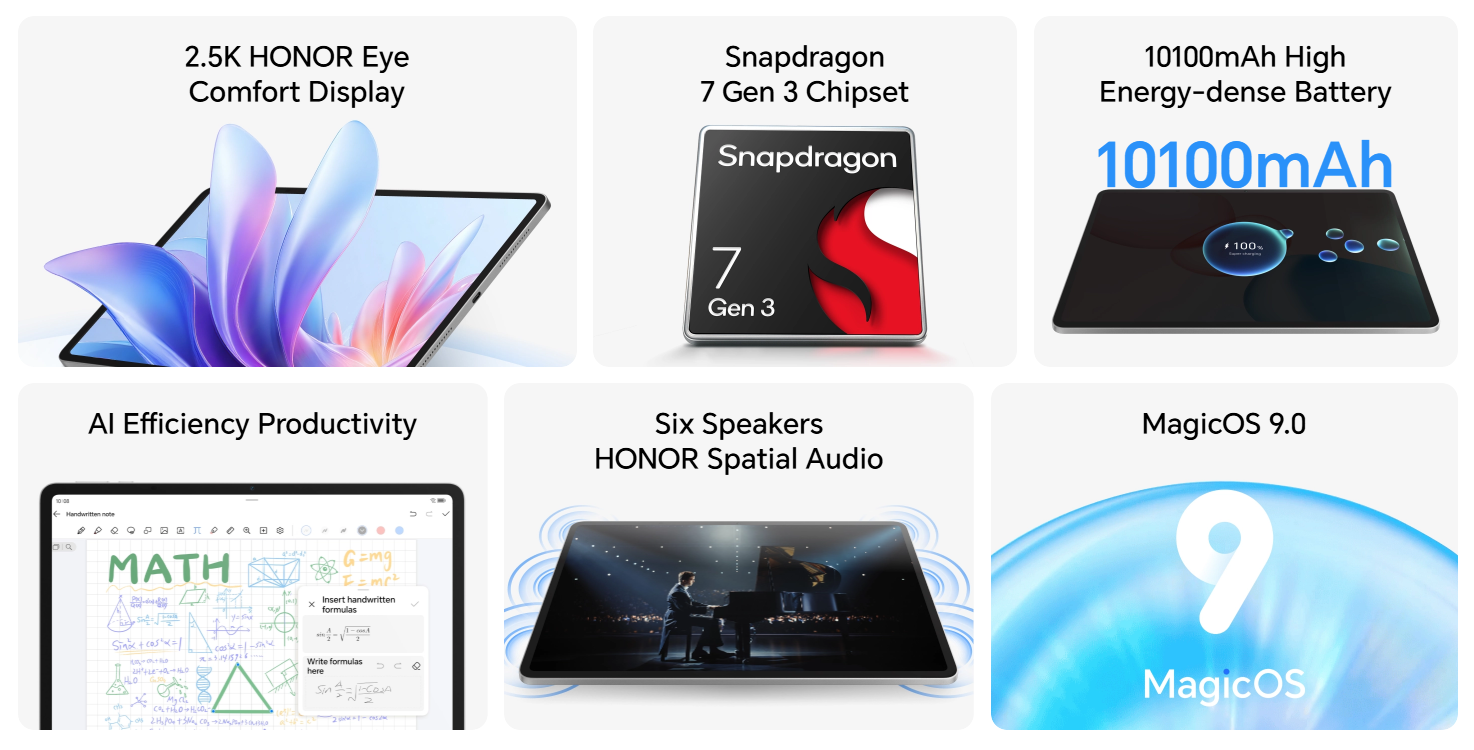 2.5K ekran ve 10.100 mAh pil: Honor Pad 10 tanıtıldı! 25k ekran ve 10100 mah pil honor pad 10tanitildi 0 QzlZesSi