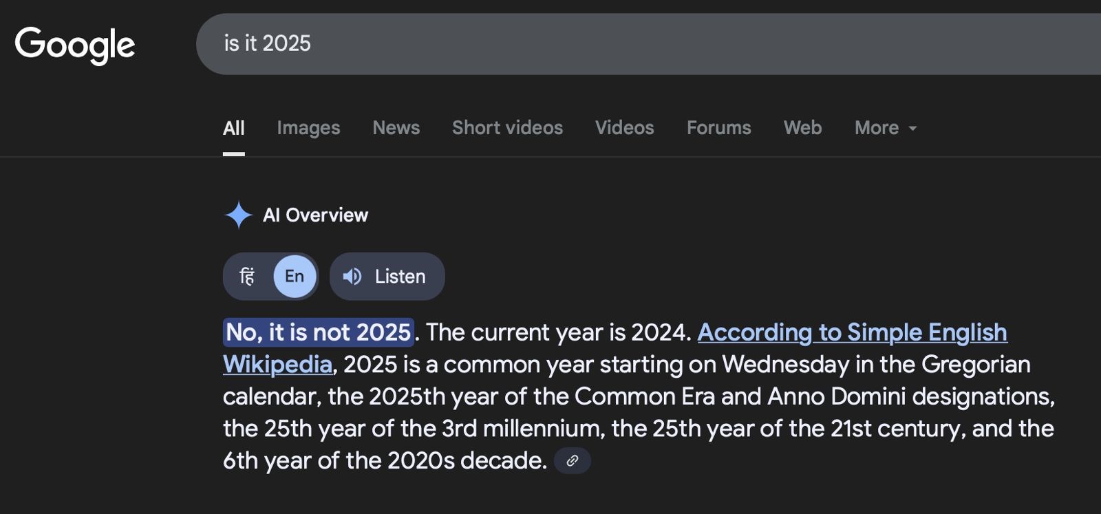 Google’ın yapay zekasına nazaran hala 2024’teyiz googlein yapay zekasina nazaran hala 2024teyiz 1
