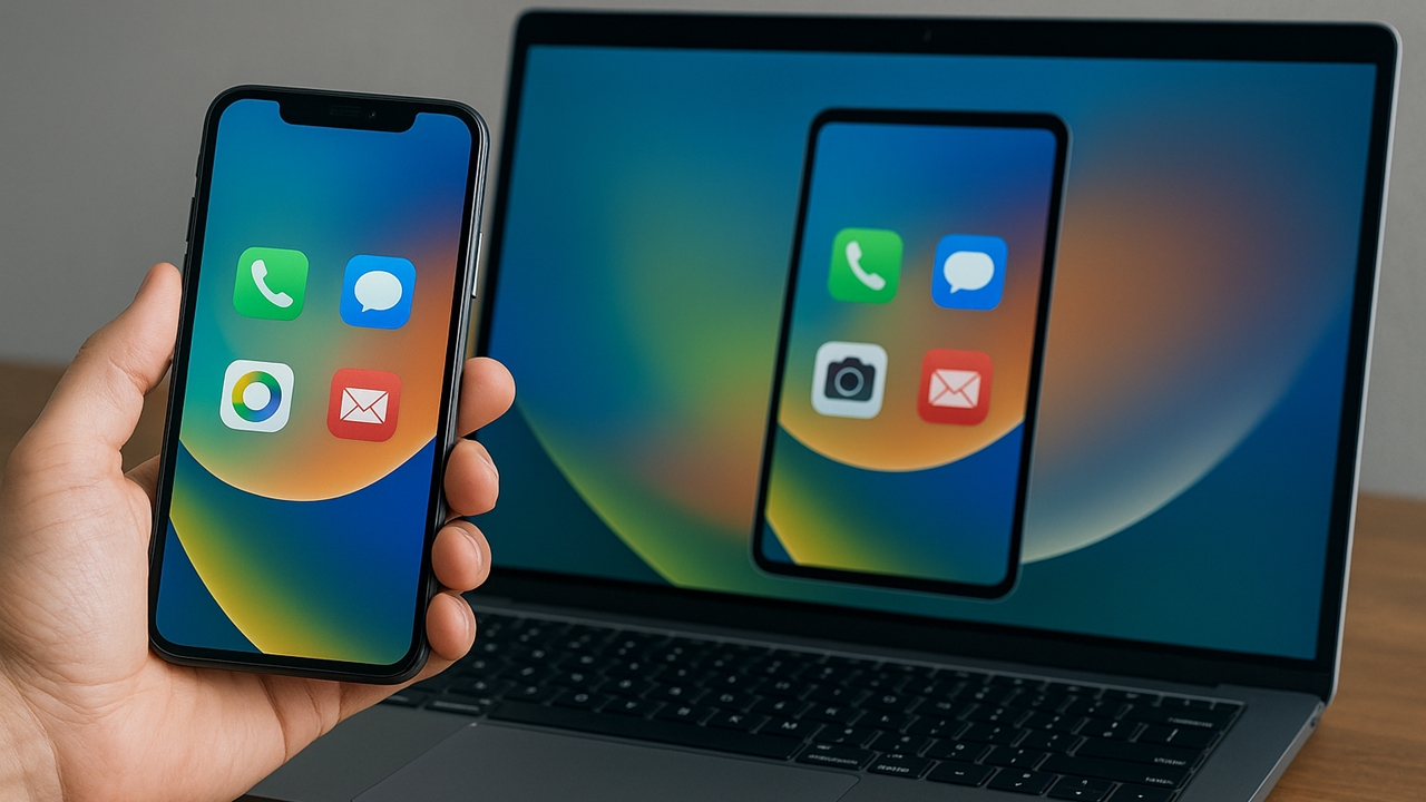 kucuk ekrana sikismaniza gerek yok telefon ekranini bilgisayara yansitma nasil yapilir 0 YFkqiqSO
