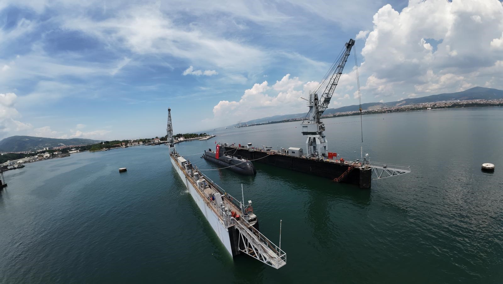 REİS sınıfı üçüncü denizaltı TCG MURATREİS denize indirildi reis sinifi ucuncu denizalti tcg muratreis denize indirildi 1 h91NnkrW