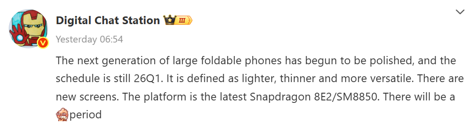 Snapdragon 8 Seçkine 2’li OPPO Find N6 ne vakit tanıtılacak? snapdragon 8 seckine 2li oppo find n6 ne vakit tanitilacak 0 MEhPpkZn
