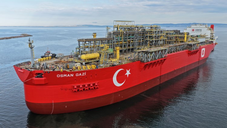 Türkiye'nin birinci yüzer doğal gaz üretim gemisi İstanbul'un fethinin yıl dönümünde Boğaz'dan geçecek turkiyenin birinci yuzer dogal gaz uretim gemisi istanbulun fethinin yil donumunde bogazdan gececek 2