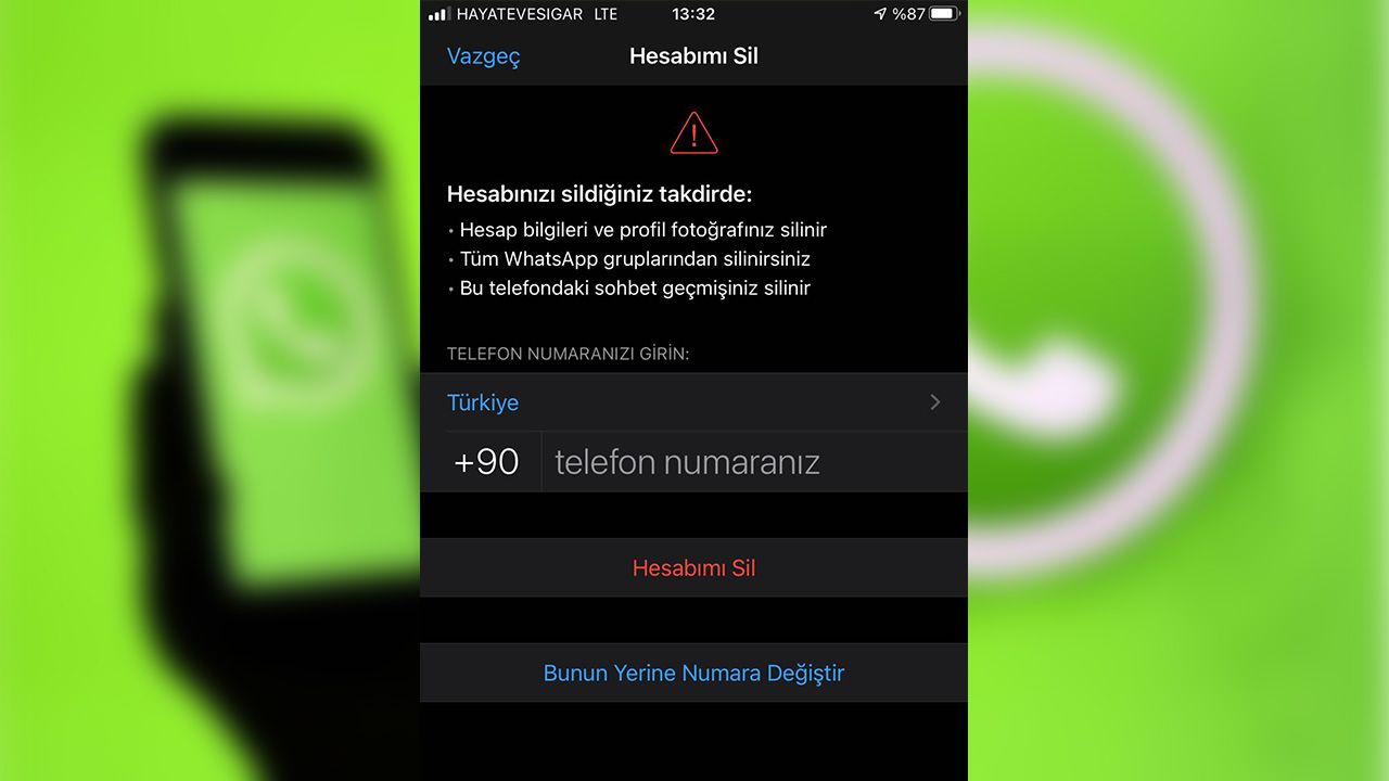 whatsapp hesabi silme nasil yapilir android ios 10 4YHwYDBA