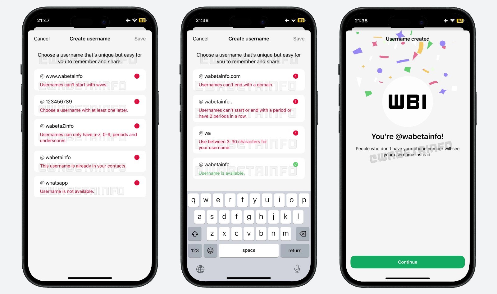 WhatsApp’ta yeni periyot: Telefon numaranız yerine kullanıcı ismi kullanın whatsappta yeni periyot telefon numaraniz yerine kullanici ismi kullanin 1 eXc6anS3