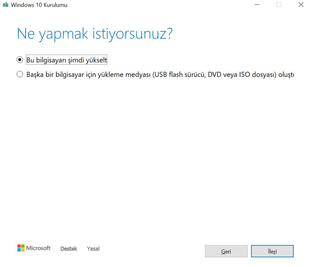 Windows 10 yükseltme nasıl yapılır? windows 10 yukseltme nasil yapilir 3 yaHyEysN
