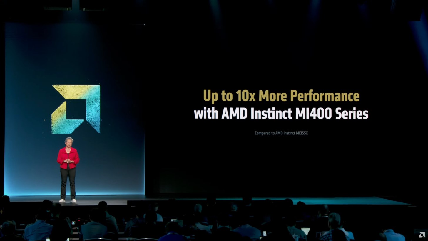 AMD, yeni Instinct MI400 AI hızlandırıcısı ile 10 katlık performans artışı sunacak amd yeni instinct mi400 ai hizlandiricisi ile 10 katlik performans artisi sunacak 1 NUZ6Siwz