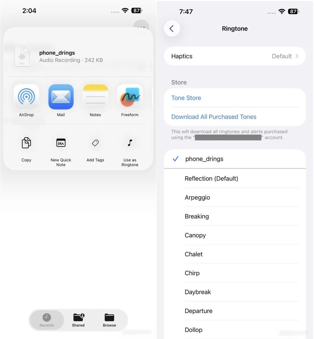 apple 16 yil sonra nihayet ozel zil sesi ayarlamaya musaade veriyor 1 pjCnOl7Y