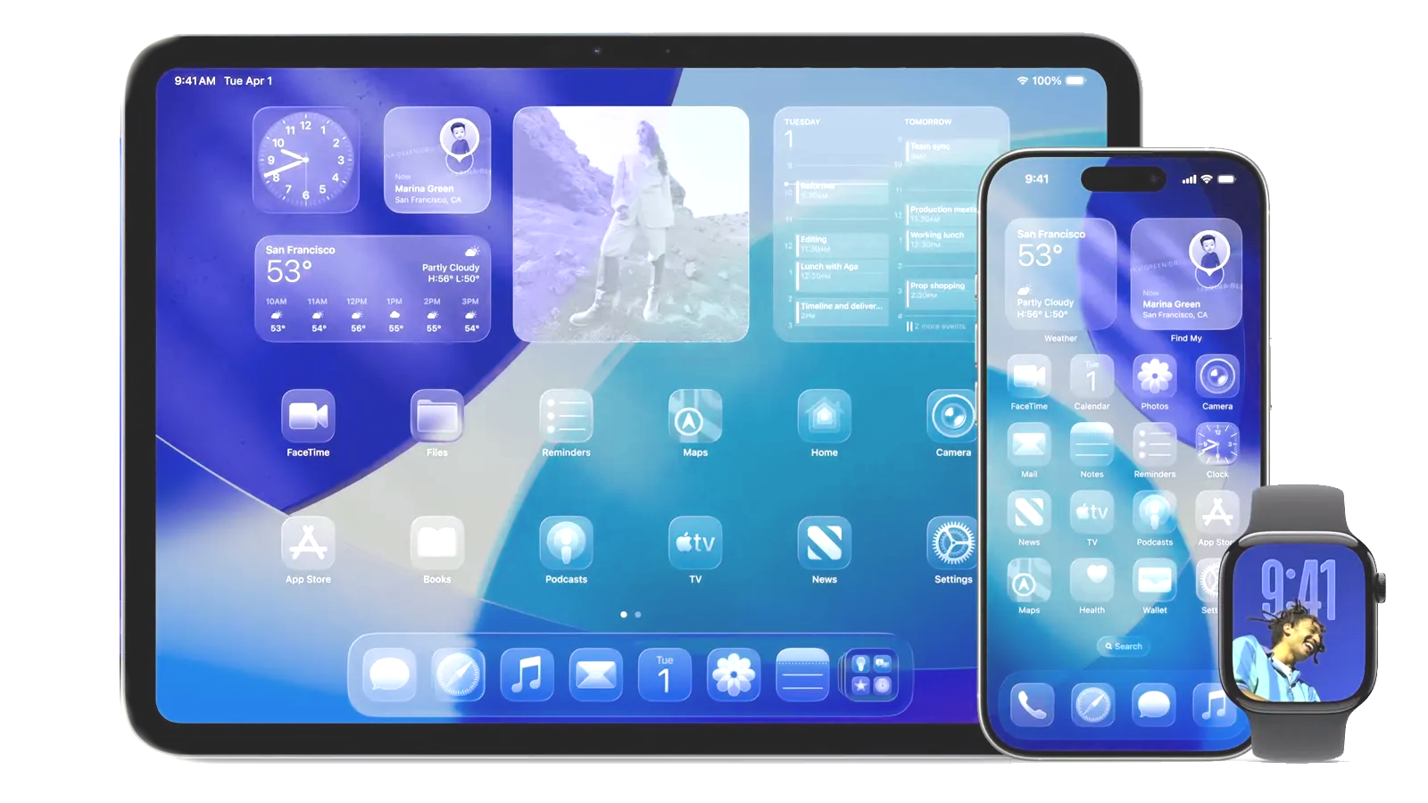 Apple’ın Yeni Yazılım Tasarımı: “Liquid Glass” applein yeni yazilim tasarimi liquid glass 0 4BMXSI5l