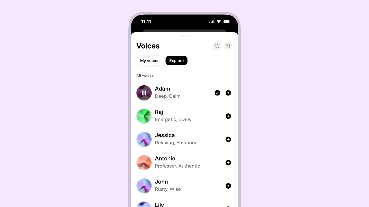 elevenlabs metinden ses ureten yapay zek sini tasinabilir uygulamasini yayinladi cabucak indirebilirsiniz 0