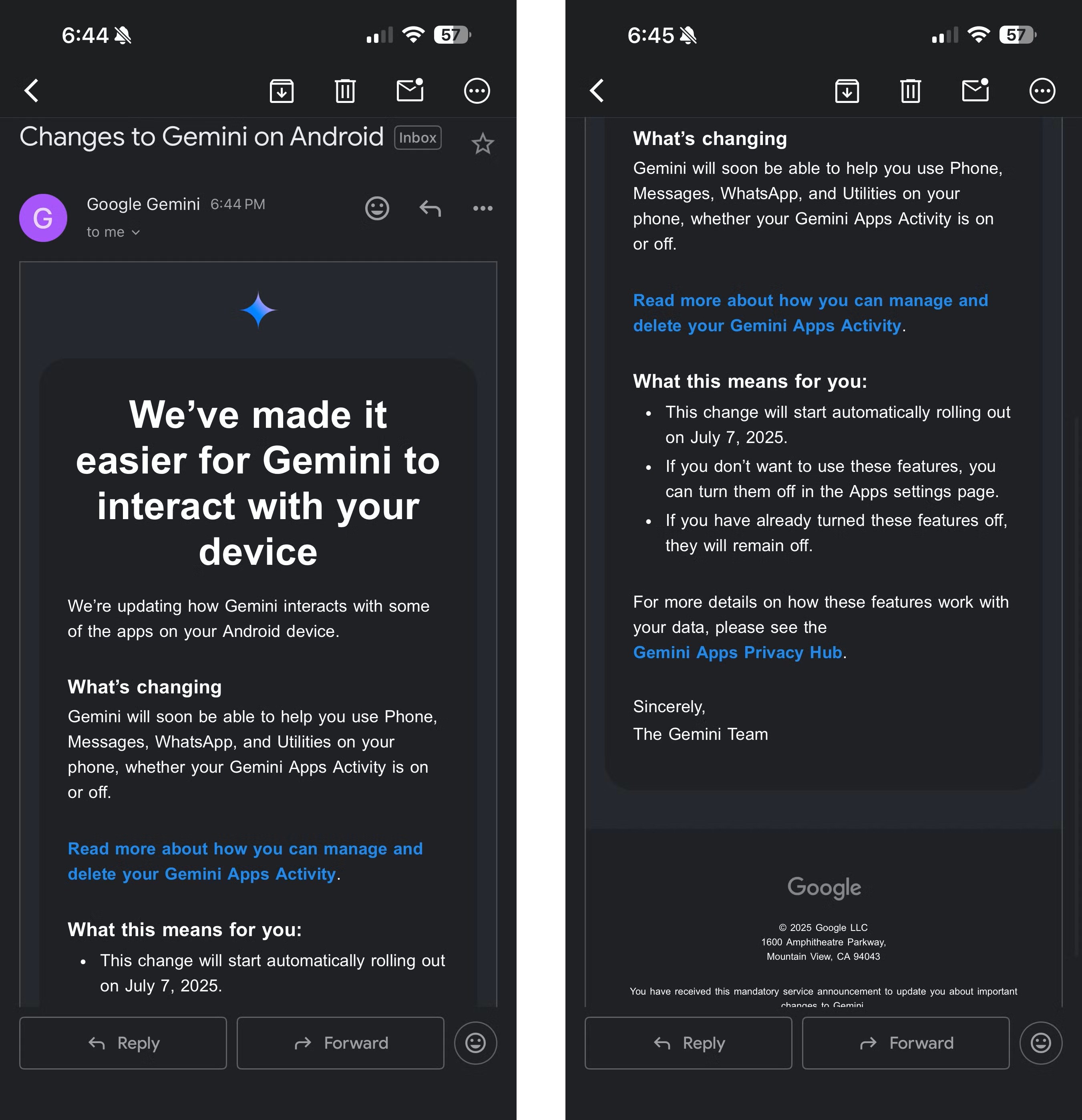 gemini androidde google asistanin yerini almaya hazirlaniyor 1 UTmndTLT