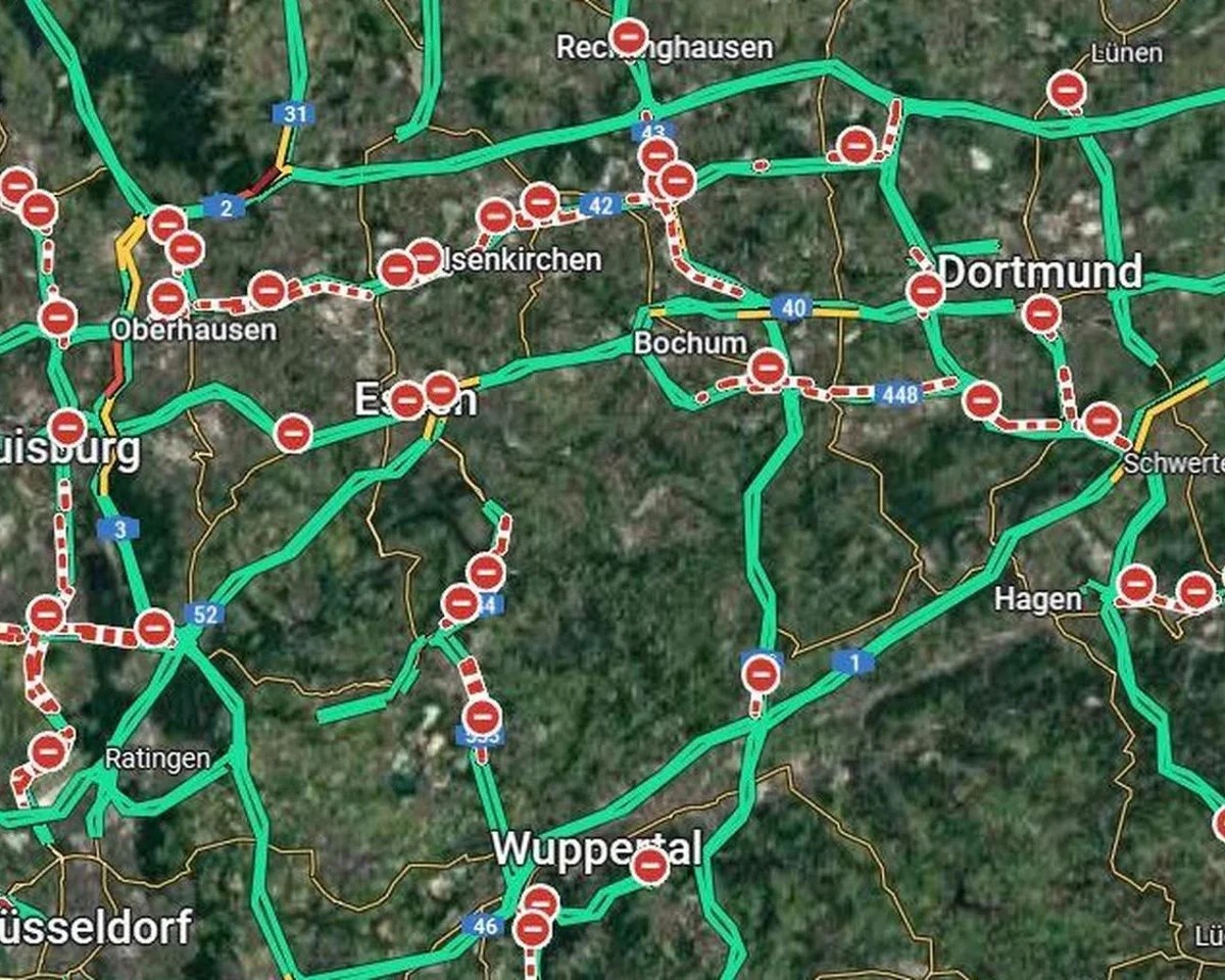 Google Haritalar’daki kusur Almanya’da trafik kaosuna neden oldu google haritalardaki kusur almanyada trafik kaosuna neden oldu 1 T7M2XDGC