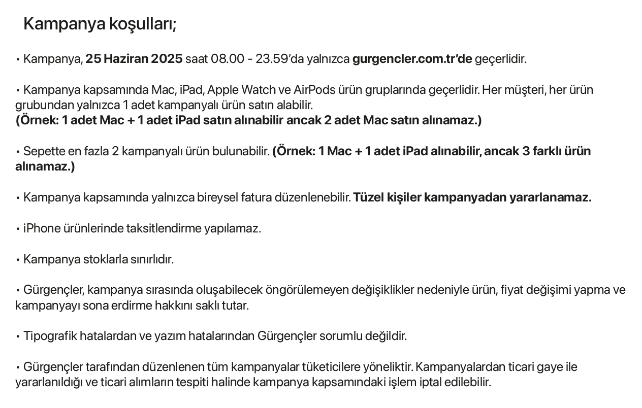 Gürgençler’den yenilenen web sitesi açılışına özel Apple eserlerinde fırsatlar! gurgenclerden yenilenen web sitesi acilisina ozel apple eserlerinde firsatlar 2 ZrADd7MM