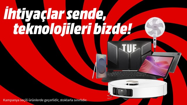 ihtiyaclar sizde teknolojileri mediamarktta kampanyasi ile teknoloji alisverisinin tam zamani 0 nLkDqa3Z