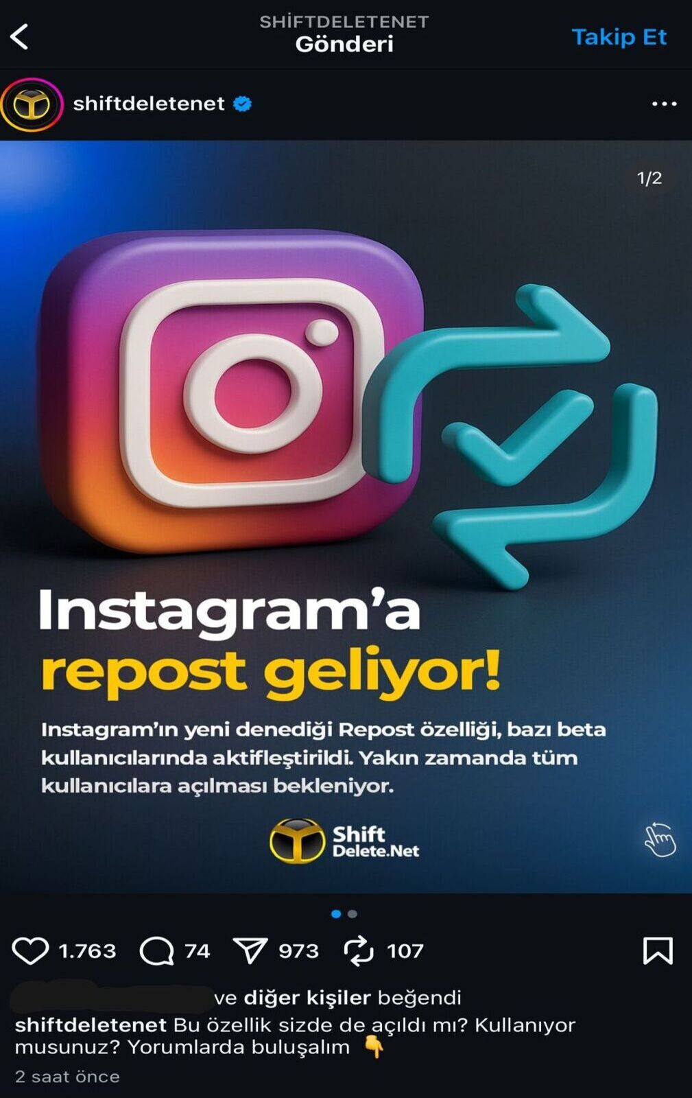 Instagram, repost özelliği sundu! instagram repost ozelligi sundu 0 p9uyH4tG
