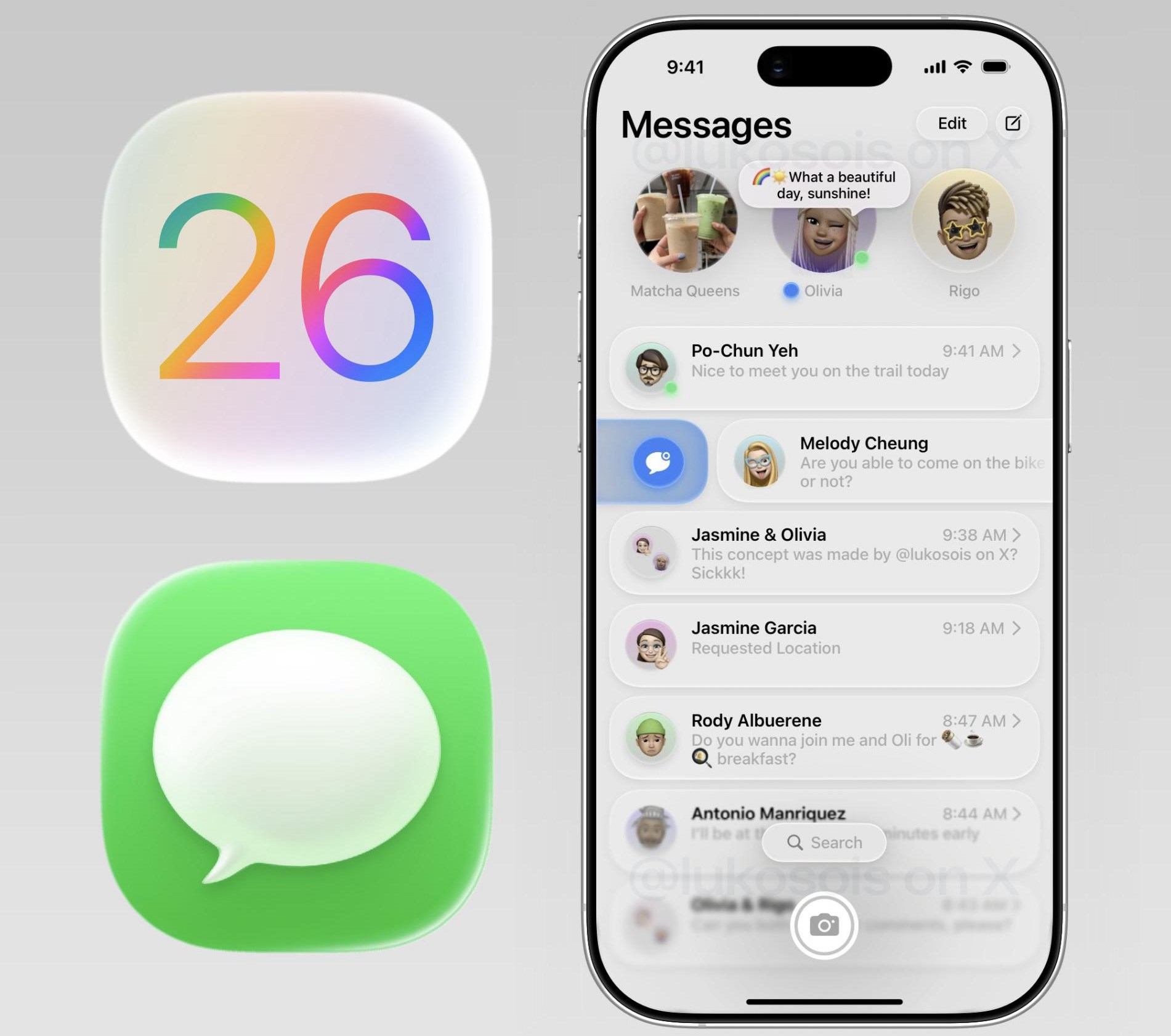 iOS 26 ile İletiler uygulamasına yeni özellikler geliyor ios 26 ile iletiler uygulamasina yeni ozellikler geliyor 0