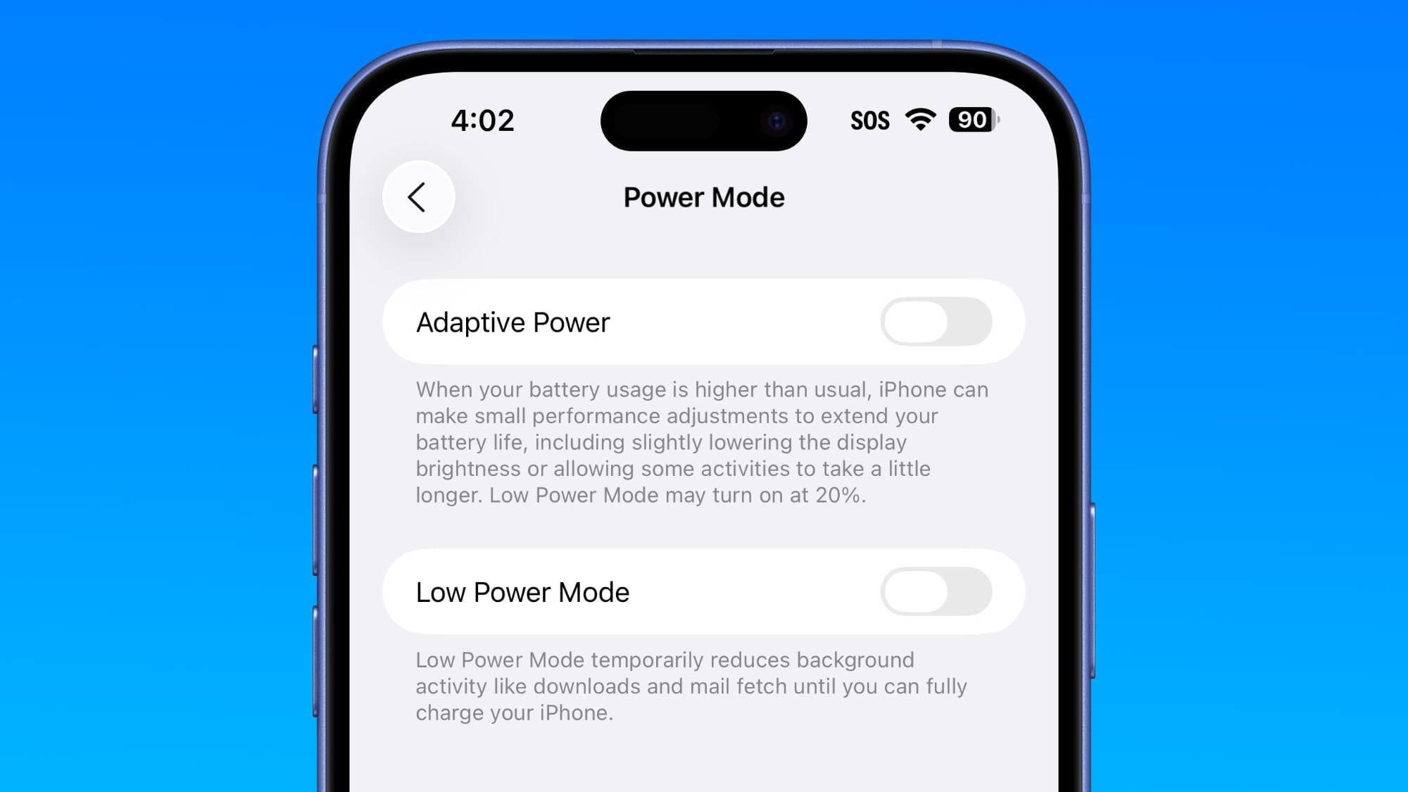 ios 26 ile pil muddetini uzatmak icin performans dusurulebilecek 0 uQffklEs