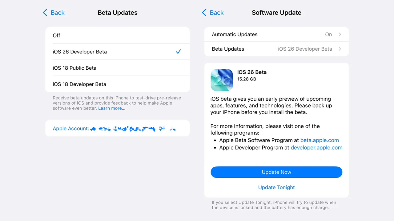 ios 26nin birinci gelistirici beta surumu yayimlandi pekala nasil yuklenir 1 ga4YSA8B