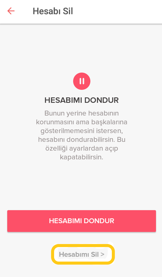Kalıcı Tinder Hesabı Nasıl Silinir? kalici tinder hesabi nasil silinir 3 FuWiFXT1