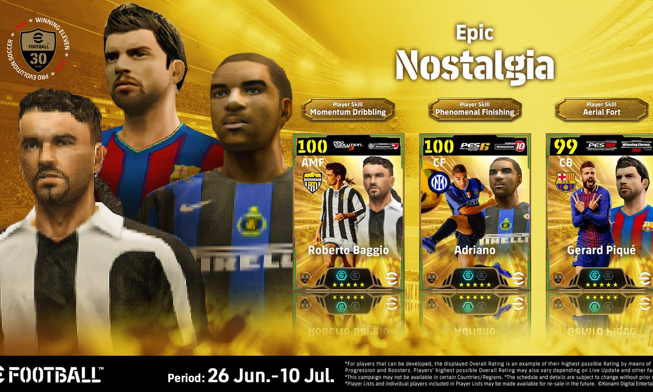 KONAMI, eFootball serisinin 30'uncu yılına özel içerik devrini başlattı konami efootball serisinin 30uncu yilina ozel icerik devrini baslatti 0 mAY2FIvi