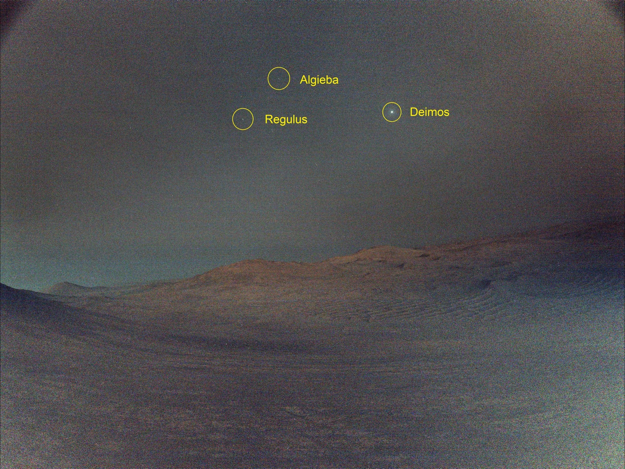 Mars yüzeyinden büyüleyici kare: Kızıl Gezegen’in uydusu Deimos mars yuzeyinden buyuleyici kare kizil gezegenin uydusu deimos 1 sTiY1bIt