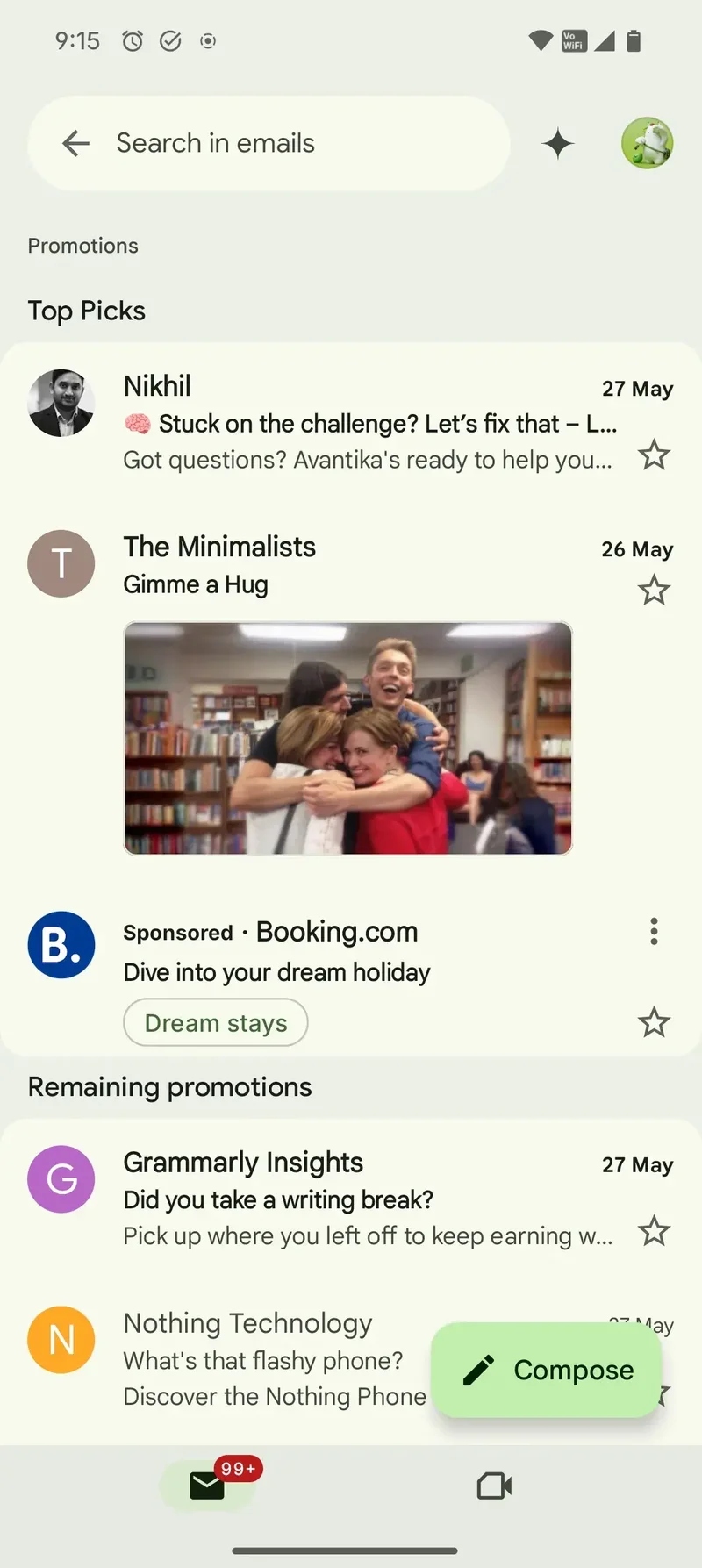 material 3 expressive geliyor iste gmailin yeni dizaynindan birinci imgeler 1