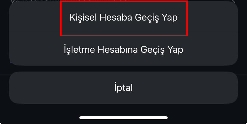 profesyonel hesap kullanmayi birakmak mi istiyorsunuz instagramda ferd hesaba nasil gecilir 4 hPQf1uRU