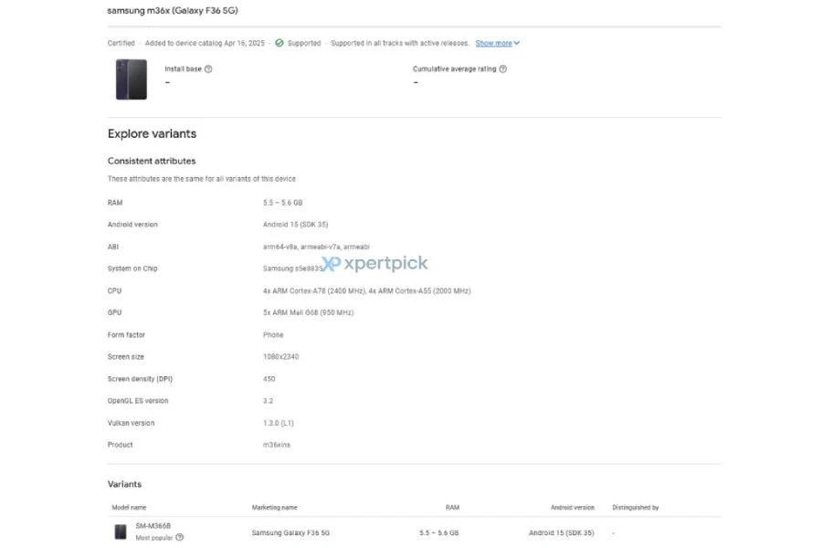 Samsung’un uygun fiyatlı telefonu Google Play Console’da göründü! samsungun uygun fiyatli telefonu google play consoleda gorundu 0 13lhEVQv