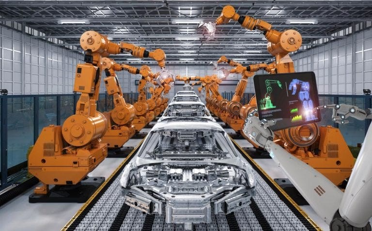 Sanayi Bakanı Kacır: "Türkiye'deki fabrikalarda 200 bin robot çalışacak" sanayi bakani kacir turkiyedeki fabrikalarda 200 bin robot calisacak 0 MbFhsDdk