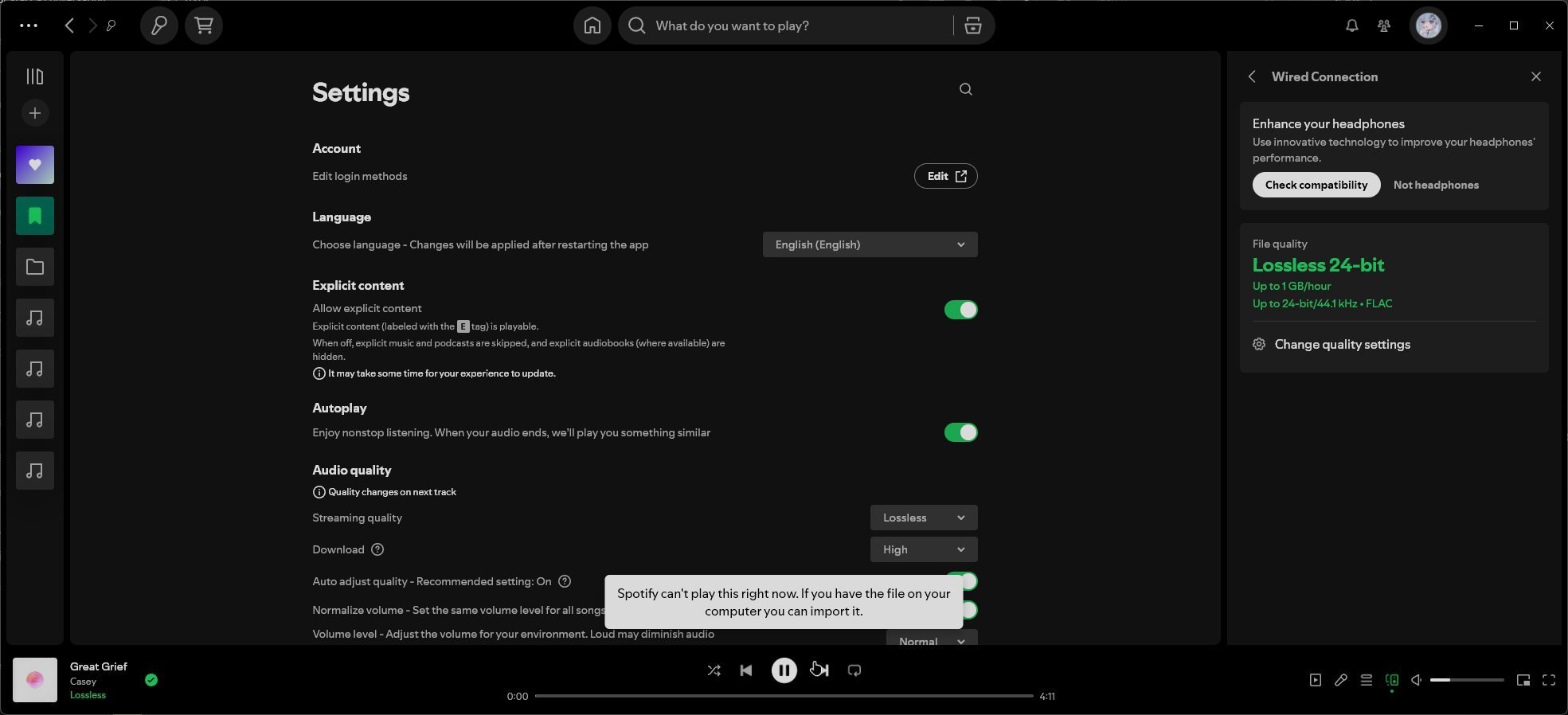 Spotify'ın kayıpsız ses kalitesi yakında geliyor: Saatte 1GB internet harcayacak spotifyin kayipsiz ses kalitesi yakinda geliyor saatte 1gb internet harcayacak 0