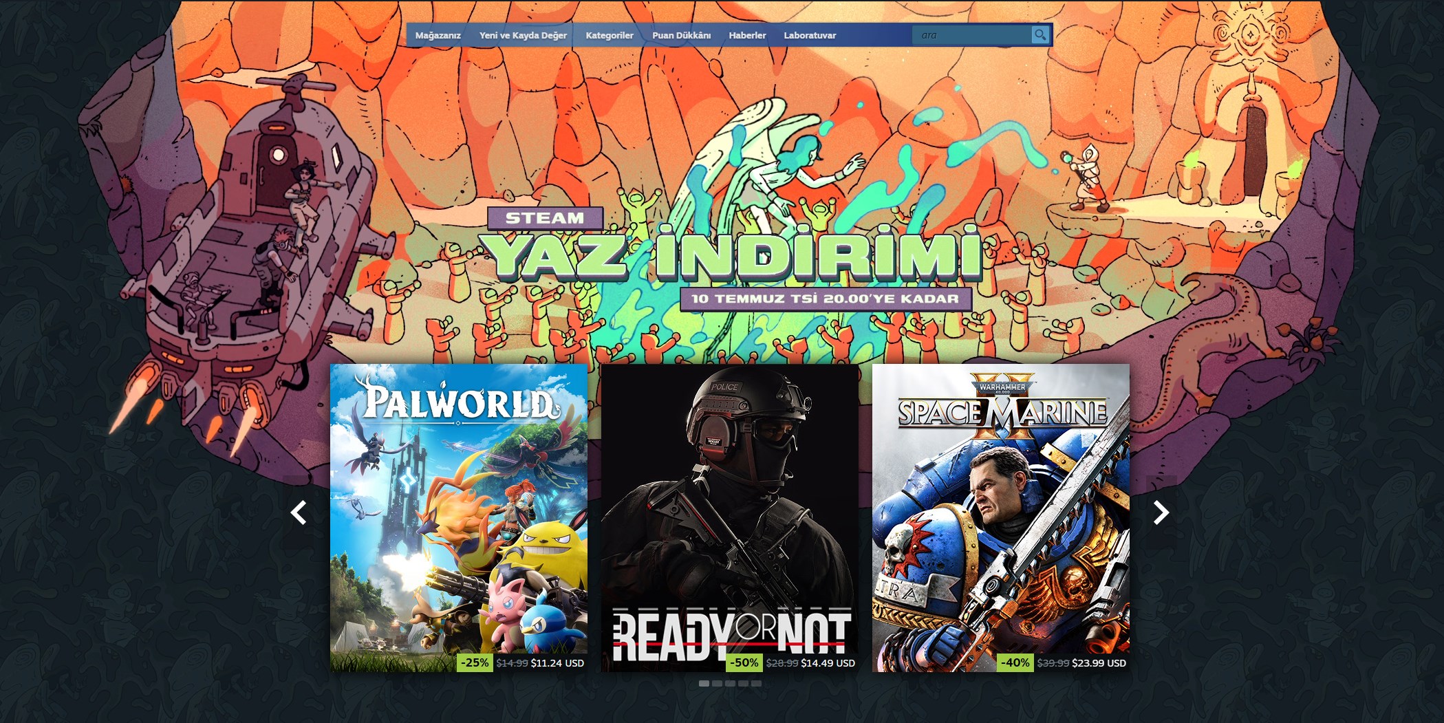 Steam Yaz İndirimleri başladı! %95'e varan fırsatlar steam yaz indirimleri basladi 95e varan firsatlar 0 dbeM2y3d