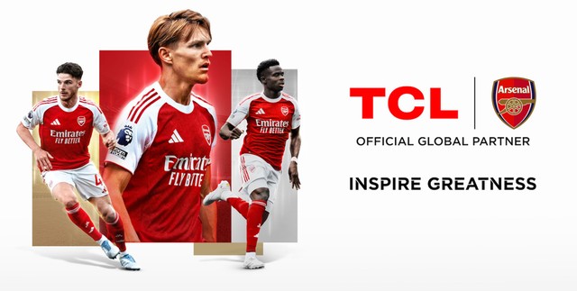 tcl arsenalin resmi global tuketici elektronigi ortagi oldu 0 LUgRutWA