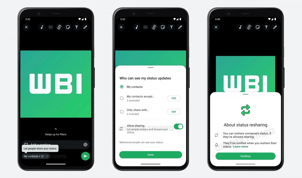 whatsapp durum guncellemeleri artik oburleri tarafindan paylasilabilecek numarasi kayitli olmayan sahislarla bile 0 6iUr6NF2