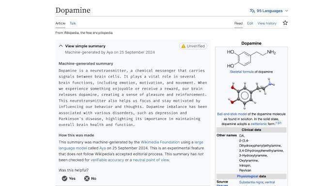 Wikipedia, yapay zeka özetlerini gelen reaksiyonlar üzerine durdurdu wikipedia yapay zeka ozetlerini gelen reaksiyonlar uzerine durdurdu 0 ZJ3vnQBy