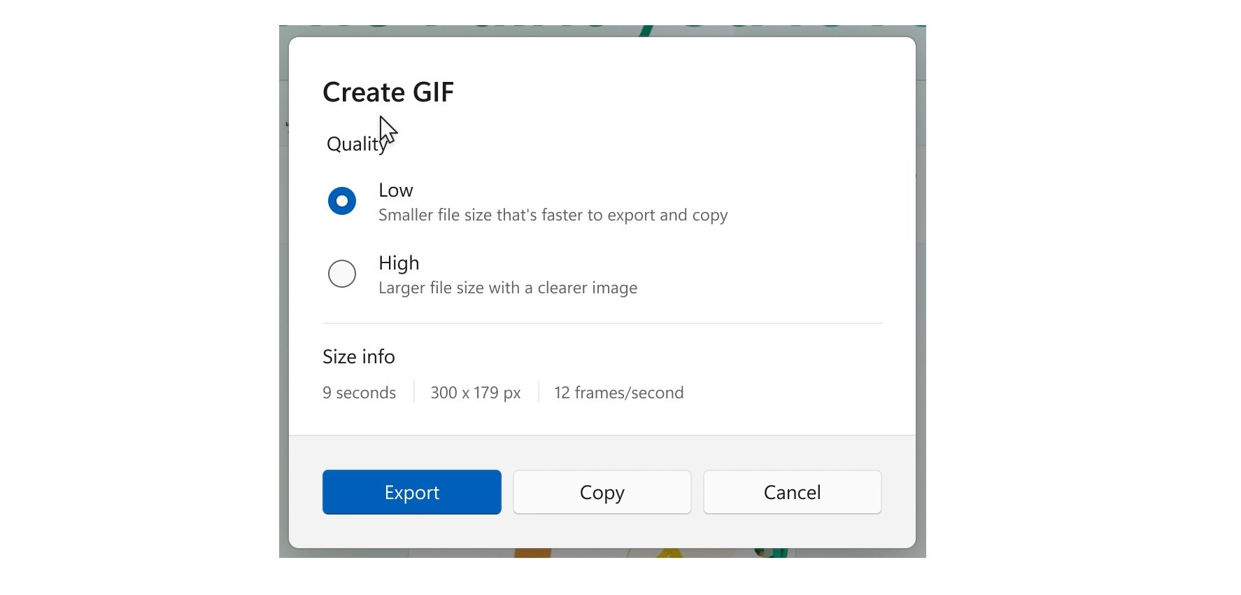 Windows 11'e sürpriz yenilik: Yerleşik GIF oluşturma geliyor windows 11e surpriz yenilik yerlesik gif olusturma geliyor 1 u7FreXi7