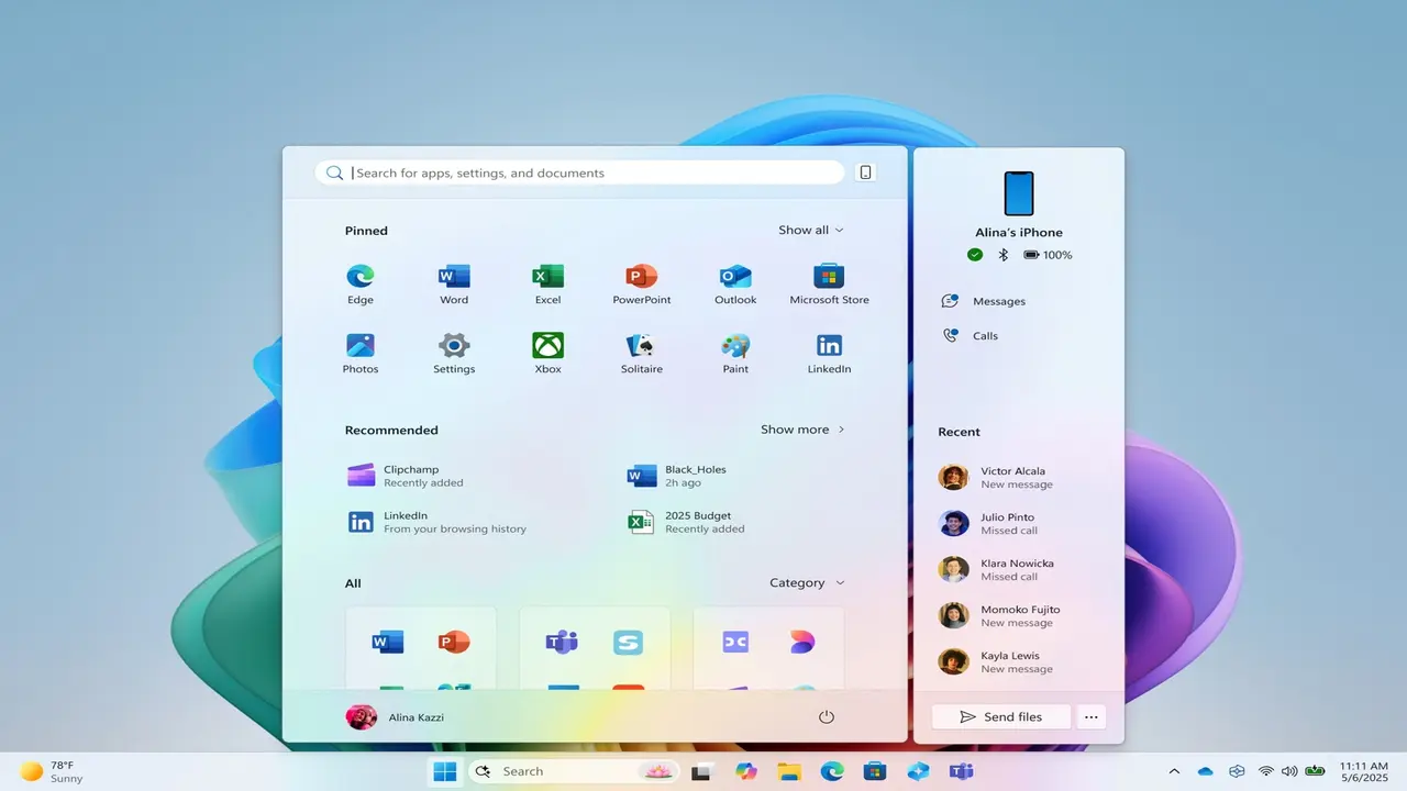 Windows 11’in Başlat menüsü yenilendi! windows 11in baslat menusu yenilendi 0 fv4kKK4S