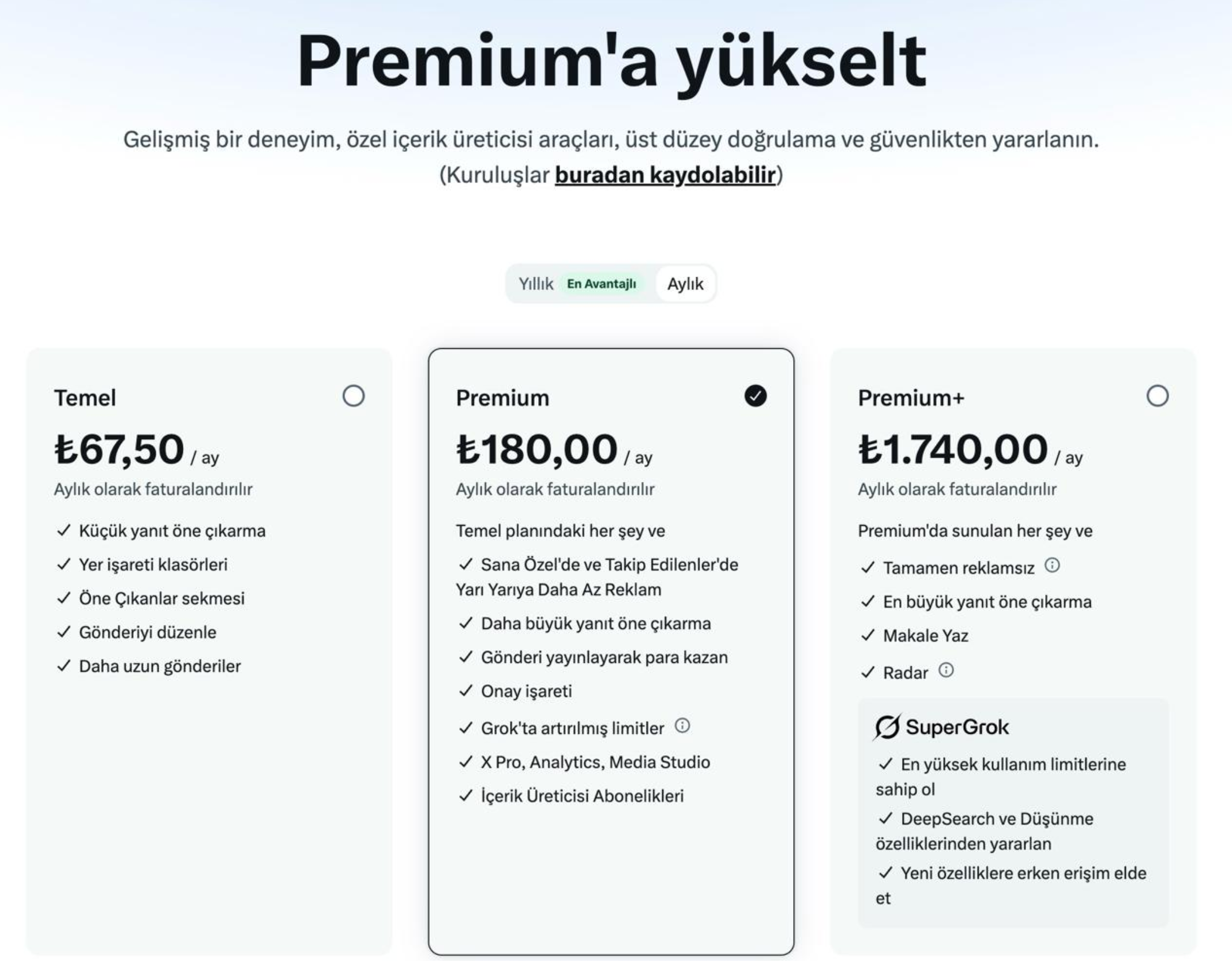X Premium’a artırım geldi x premiuma artirim geldi 0 gZYS9OK2