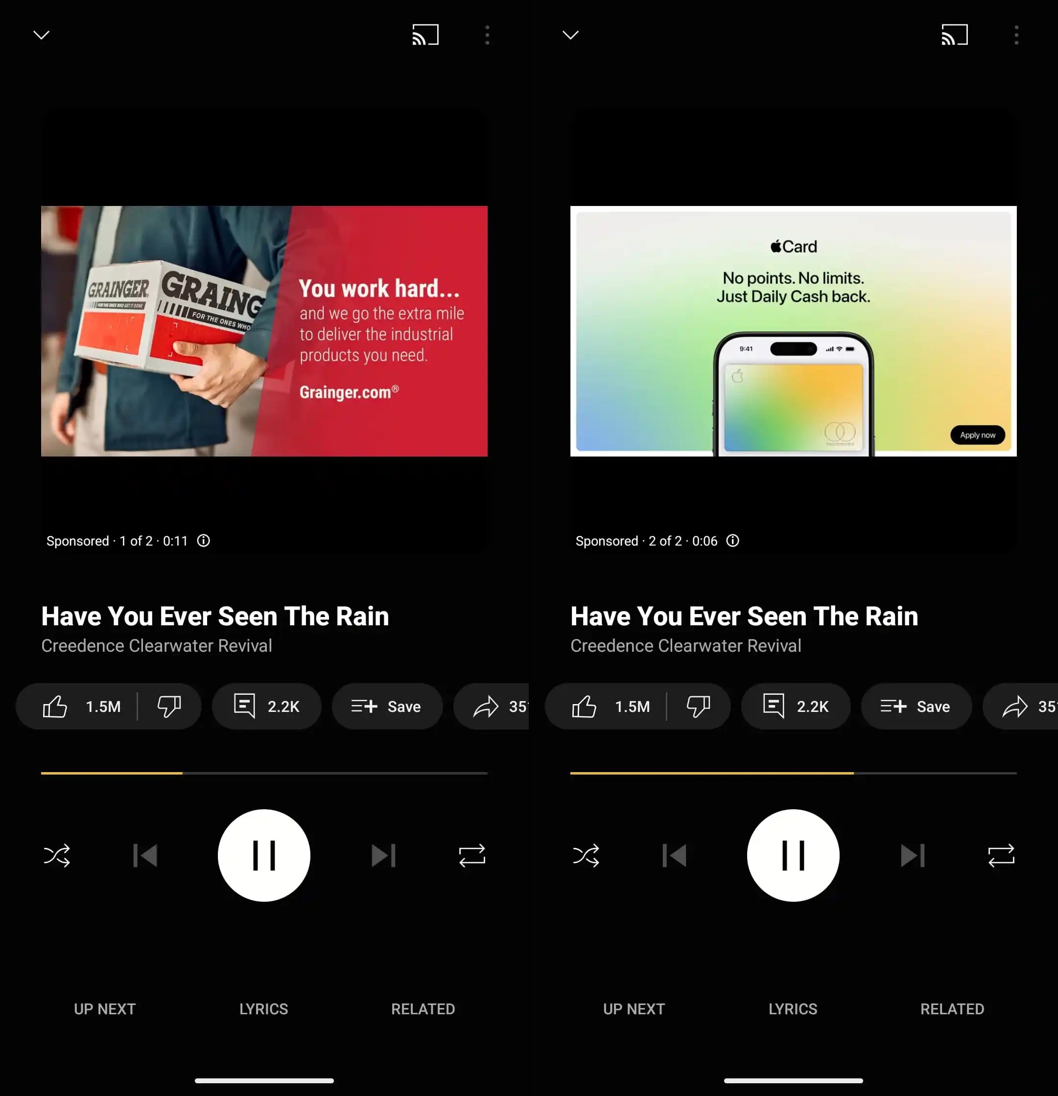 YouTube Müzik uygulamasında reklamların sayısı artırıldı youtube muzik uygulamasinda reklamlarin sayisi artirildi 0 JHgW6BIr