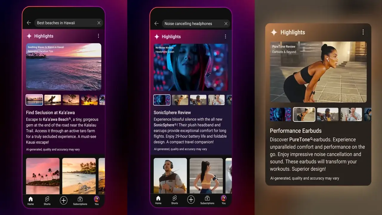 YouTube, yeni yapay zeka özelliğini test ediyor! youtube yeni yapay zeka ozelligini test ediyor 0 rnzwaqdD