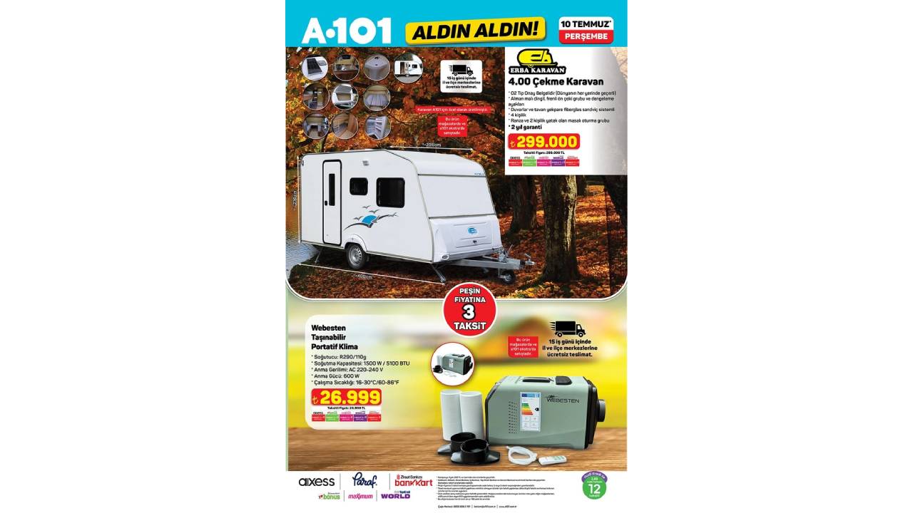 A101, bir sefer daha karavan satacak: Fiyatı ne kadar? a101 bir sefer daha karavan satacak fiyati ne kadar 0 rBN99EuZ