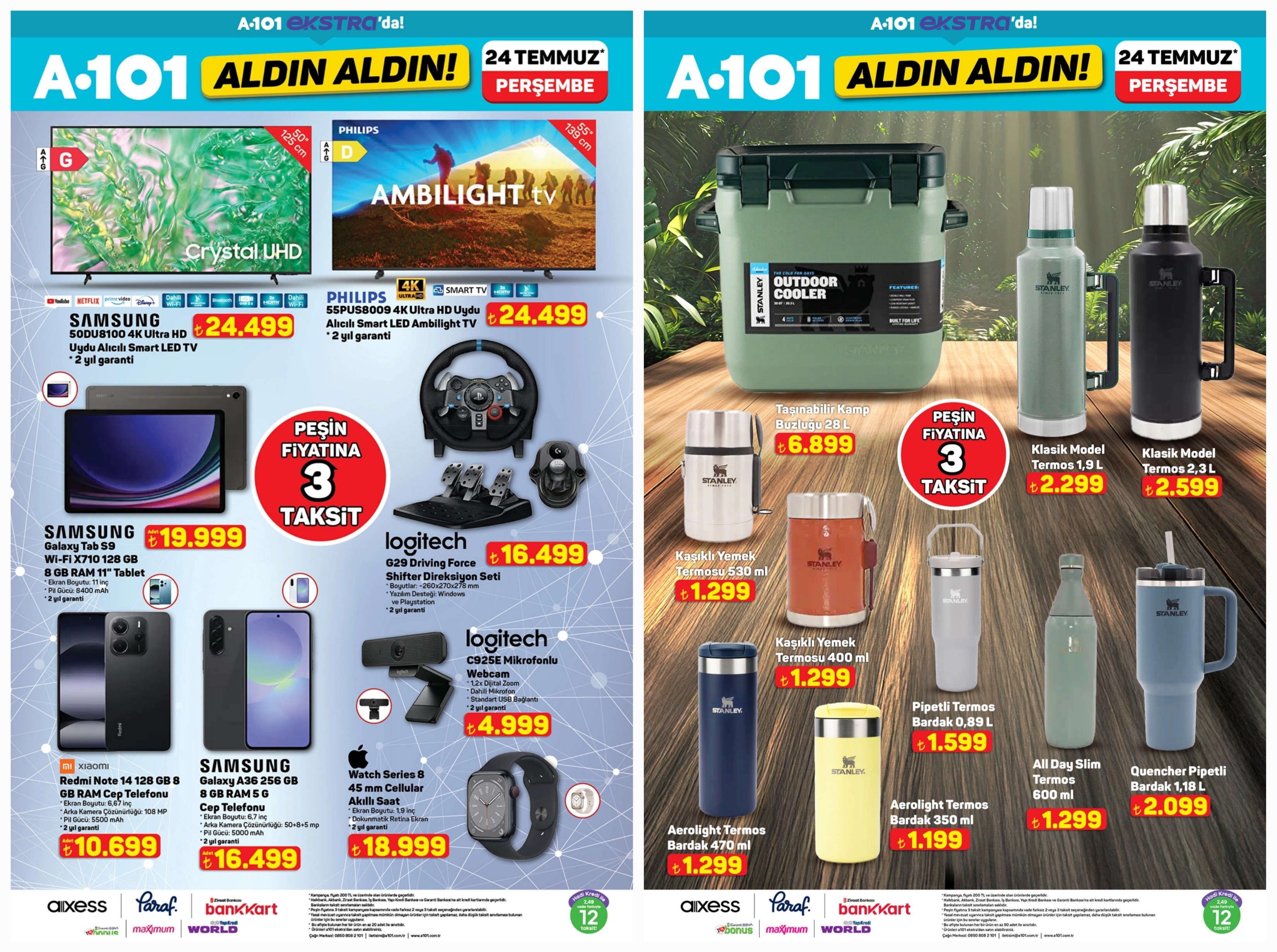 a101 marketler logitech direksiyon seti ve samsung tablet satiyor 0 2BH15SET