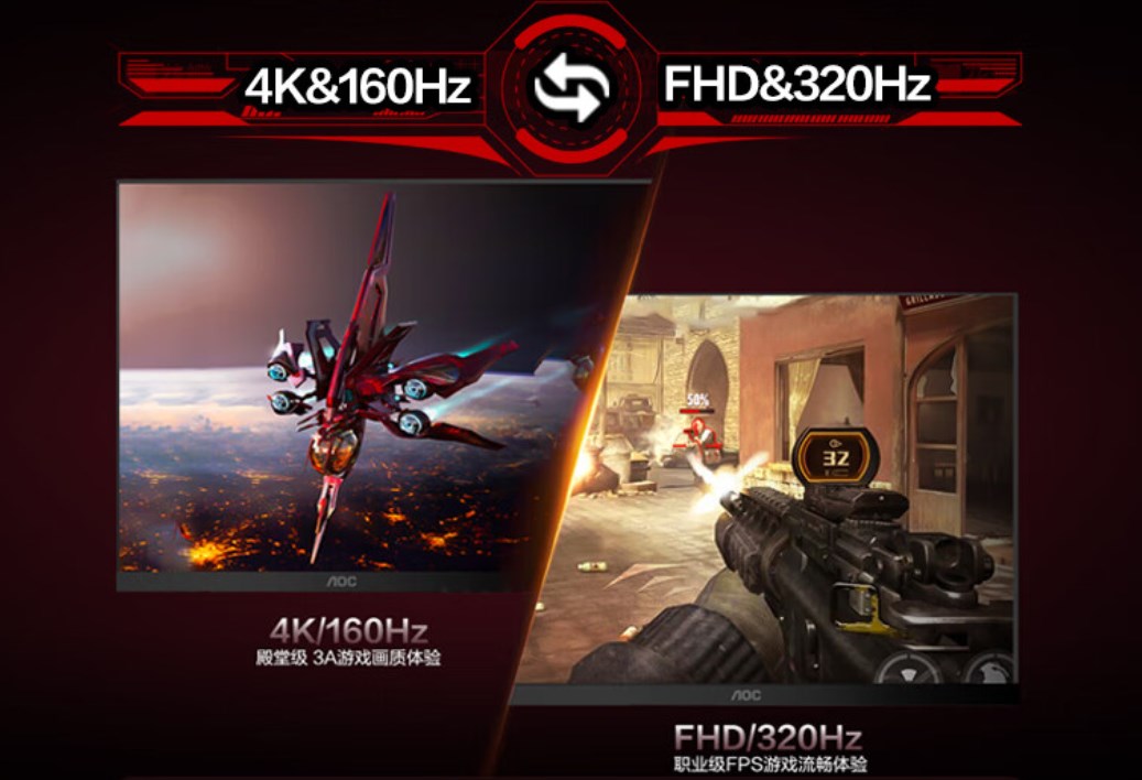 aoc 4k 160hz ve fhd 320hz dayanakli yeni oyuncu monitorunu satisa sundu 0 VmYJ8zrQ
