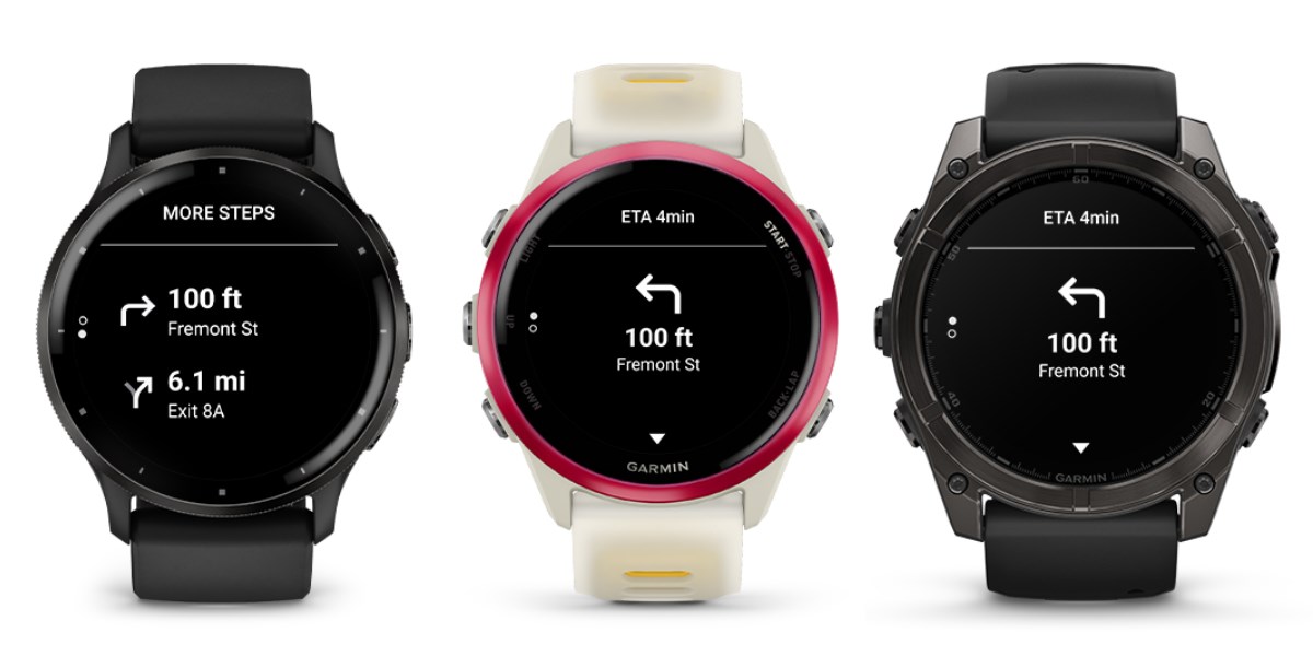Garmin akıllı saatler için Google Haritalar uygulaması yayınlandı garmin akilli saatler icin google haritalar uygulamasi yayinlandi 1