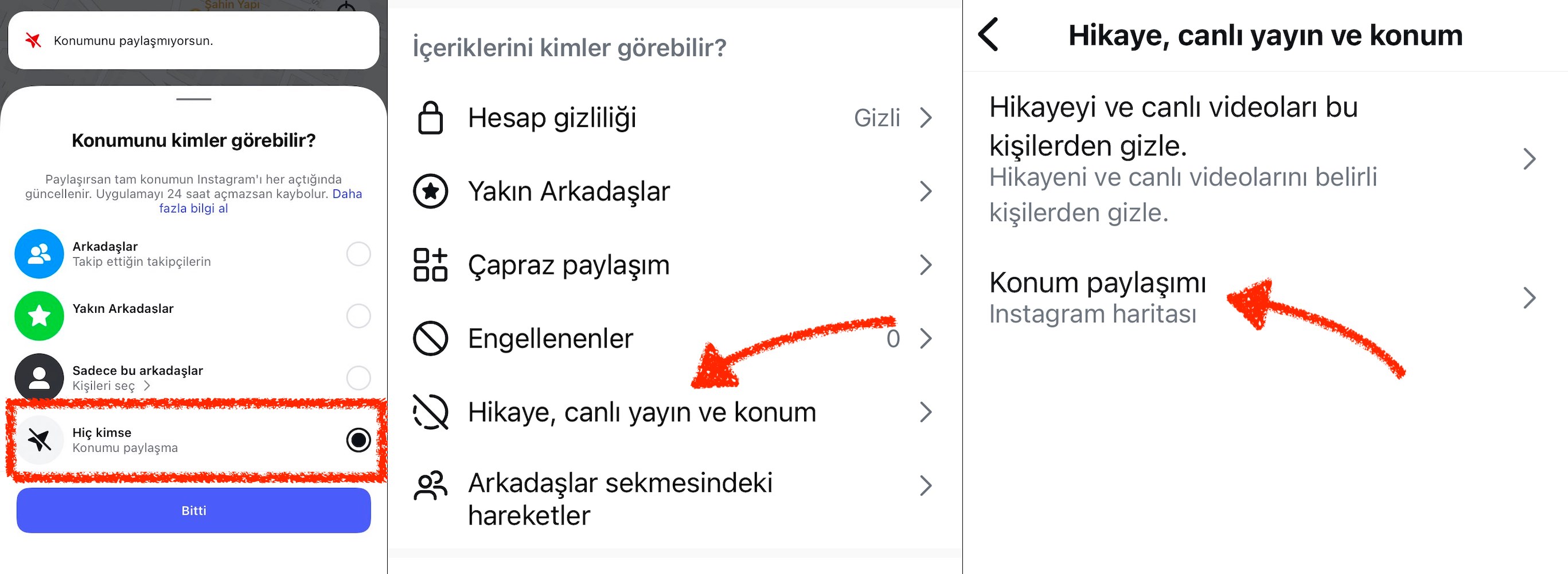 Instagram, herkesin pozisyonunu açığa çıkardı! Pozisyon paylaşma nasıl kapatılır? instagram herkesin pozisyonunu aciga cikardi pozisyon paylasma nasil kapatilir 0 PFVfAznE