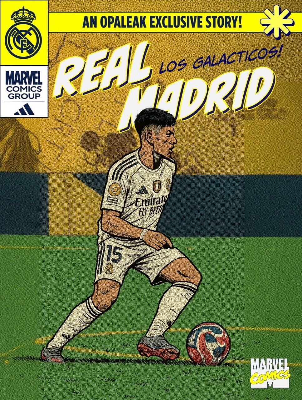 Marvel ve Real Madrid çizgi roman çıkarıyor, kapağında Arda Güler var marvel ve real madrid cizgi roman cikariyor kapaginda arda guler var 0