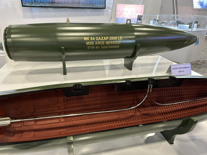 MSB Ar-Ge, Türkiye’nin en güçlü uçak bombası GAZAP’ı tanıttı msb ar ge turkiyenin en guclu ucak bombasi gazapi tanitti 0 Ev5WyQvU