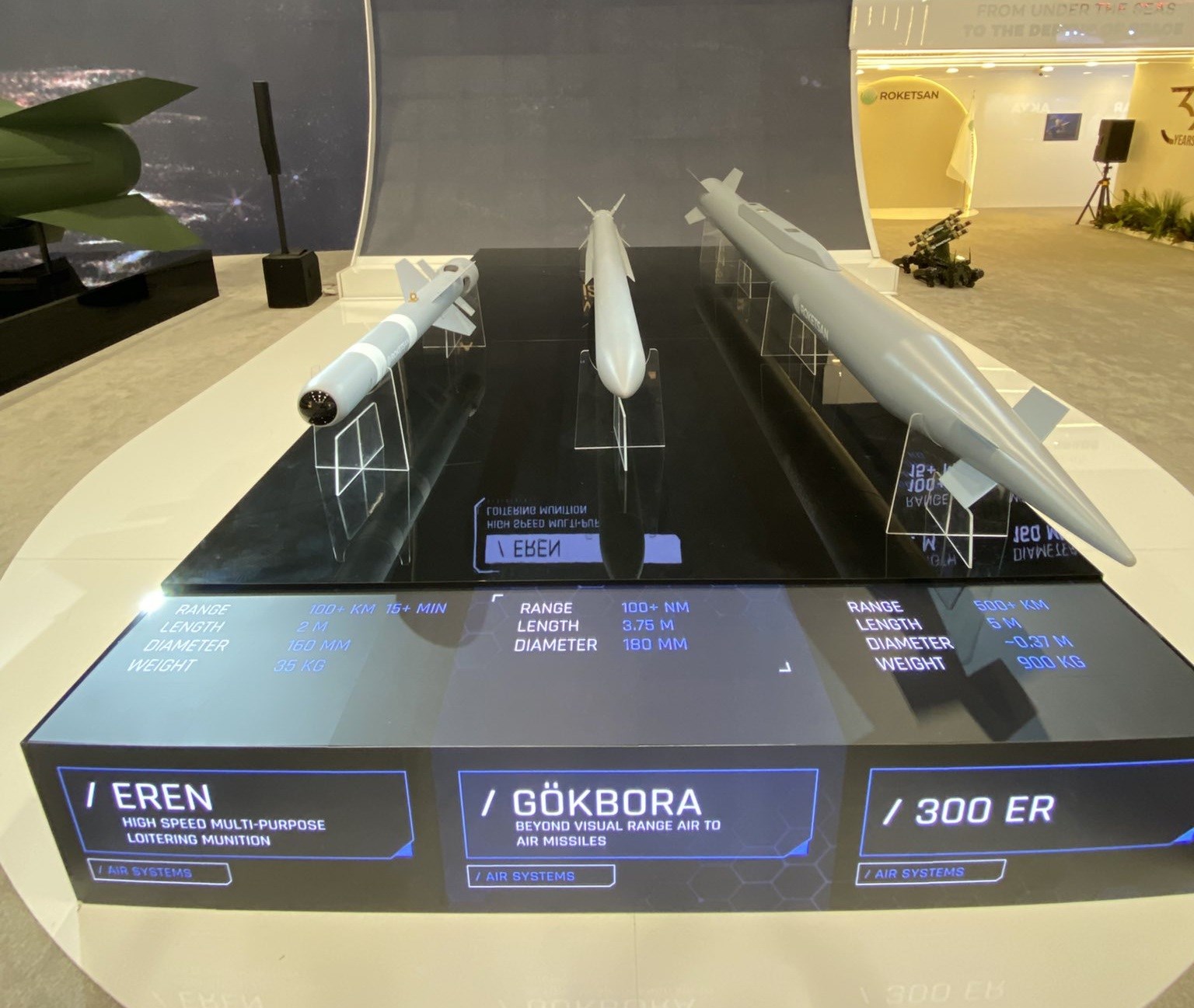 ROKETSAN’dan yeni kuvvet çarpanı: 500 km menzilli İHA 300 ER füzesi tanıtıldı roketsandan yeni kuvvet carpani 500 km menzilli iha 300 er fuzesi tanitildi 1 THzAnuLu