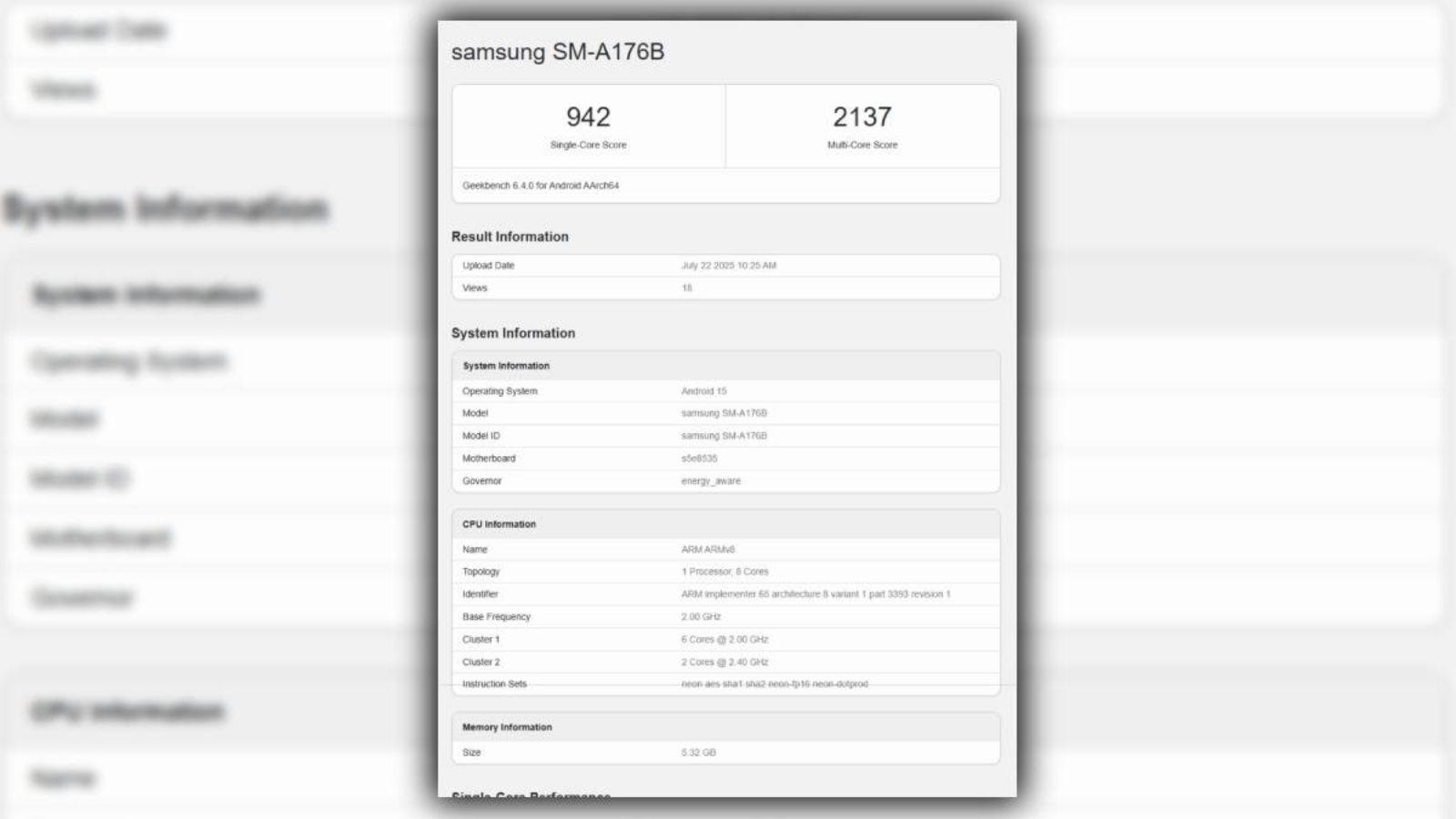 Samsung Galaxy A17 5G Geekbench Testinde Sınıfı Geçti mi? samsung galaxy a17 5g geekbench testinde sinifi gecti mi 0