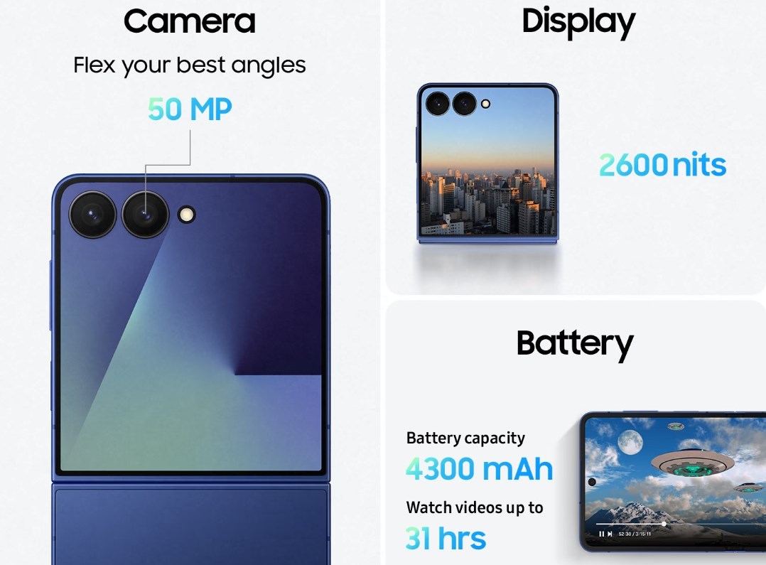 Samsung Galaxy Z Flip 7 tanıtıldı: Daha ince, daha akıllı, daha cezbedici samsung galaxy z flip 7 tanitildi daha ince daha akilli daha cezbedici 2 HQyeFfHY