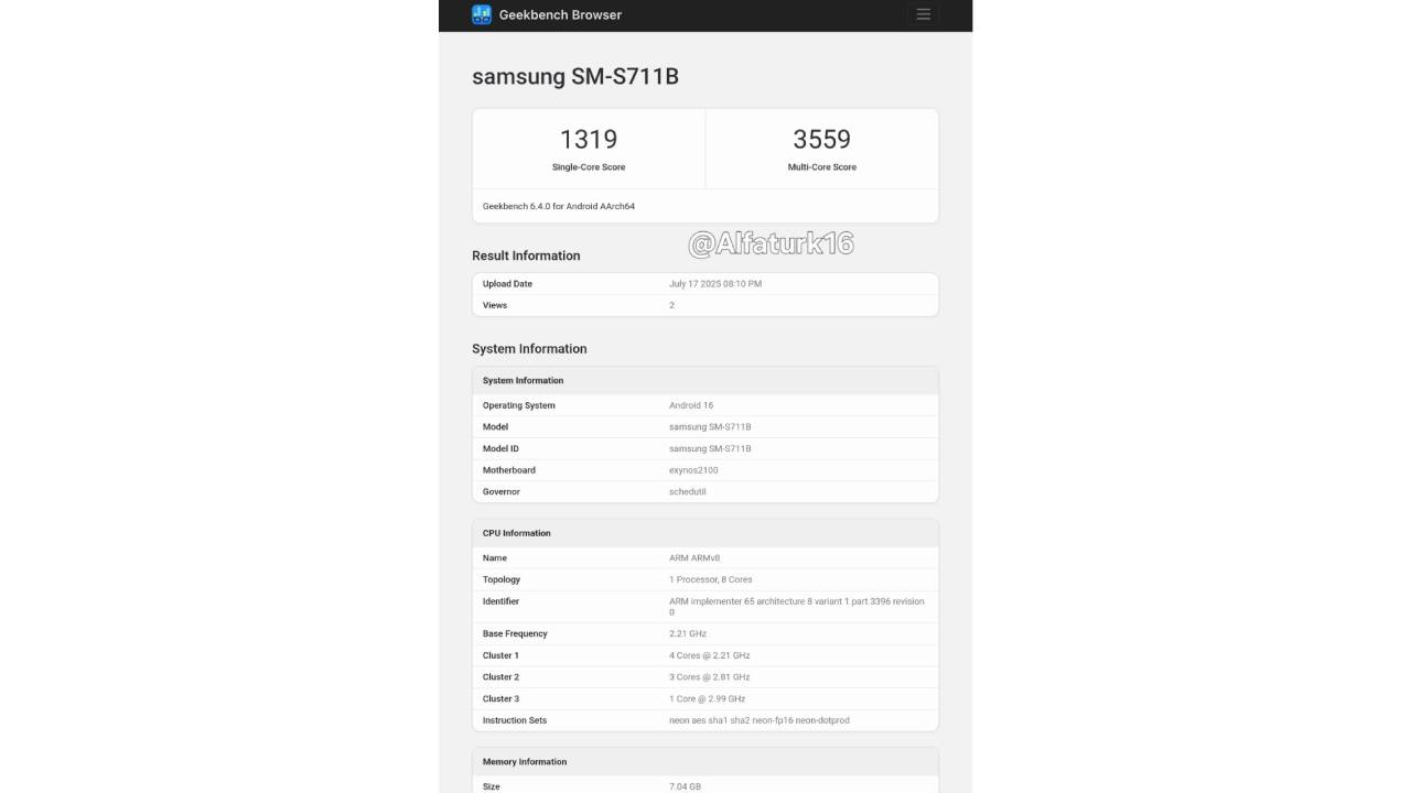 samsung sevilen orta segment telefonunda one ui 8i test ediyor 0 w9HvqB58